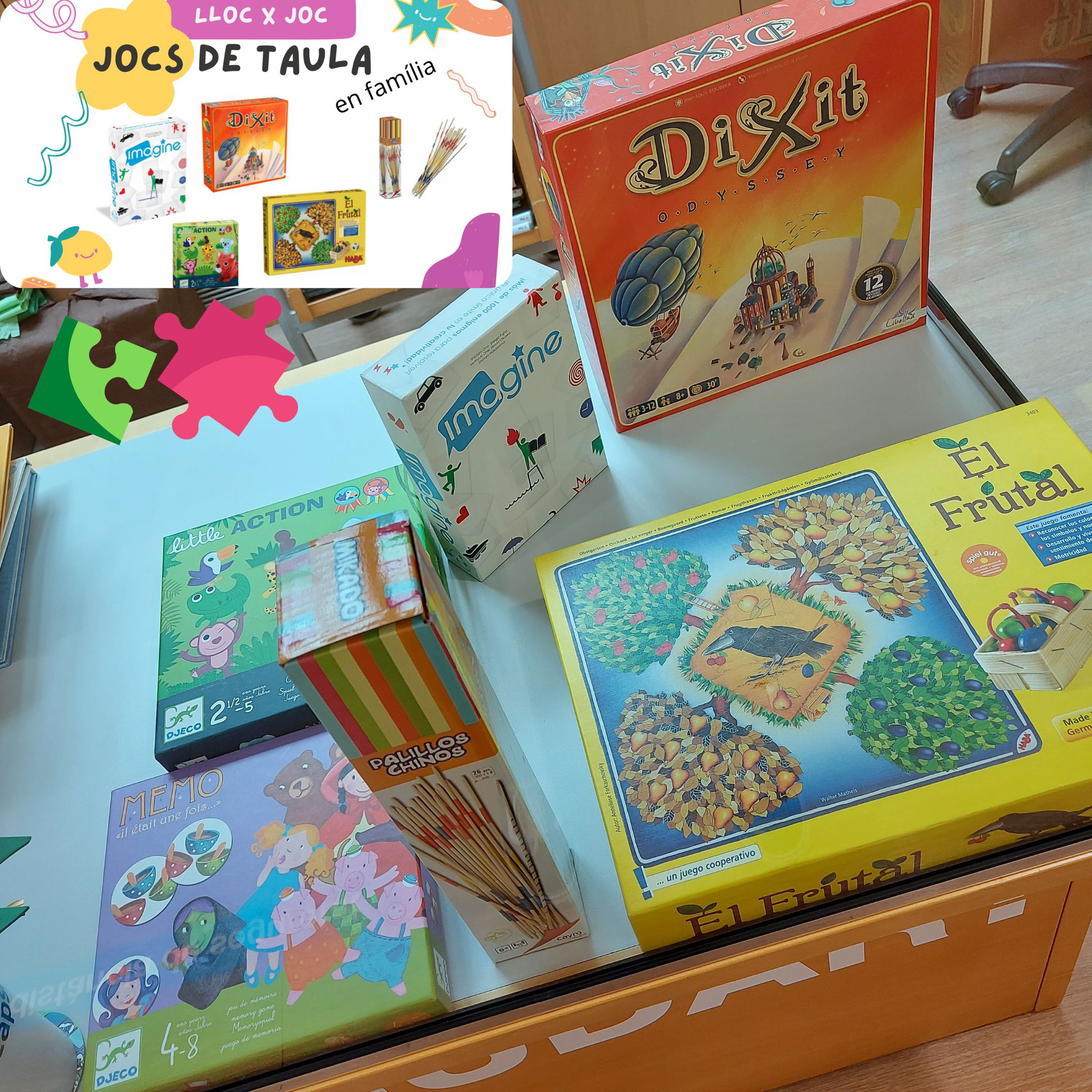 Read more about the article LlocXJoc: jocs en família a la sala infantil