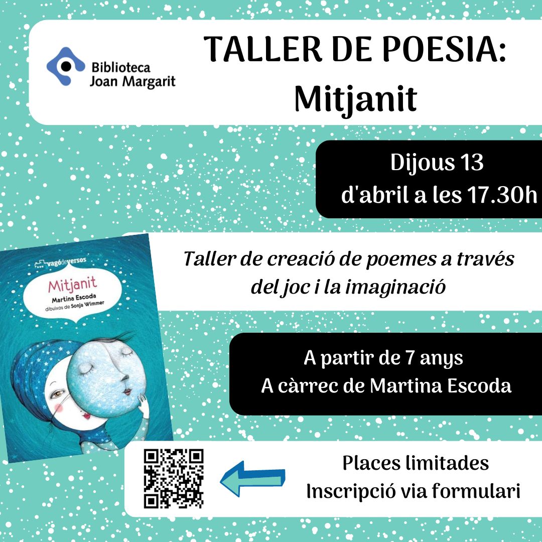Read more about the article Taller de poesia: Mitjanit
