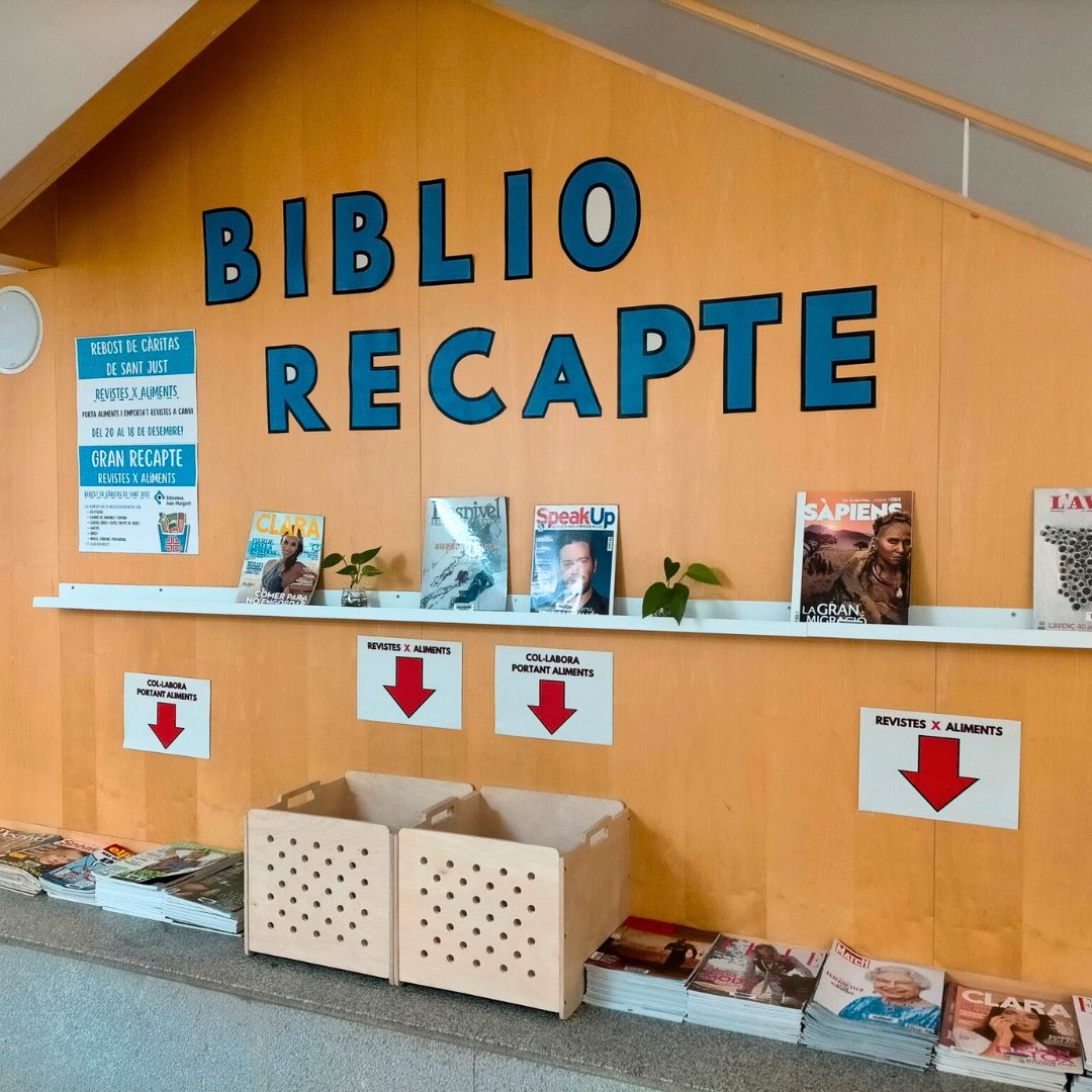 Read more about the article Torna el Bibliorecapte a la Biblioteca!