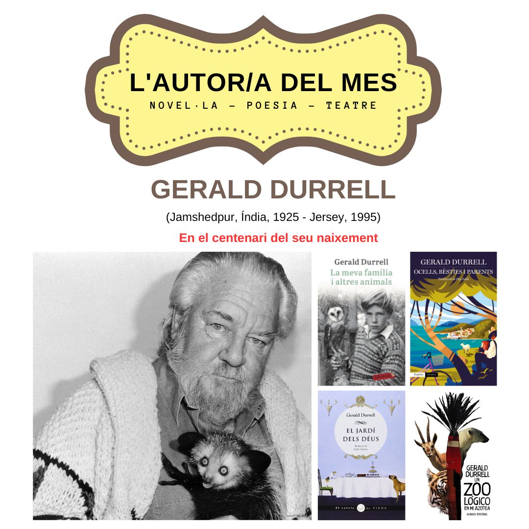 Més informació sobre l'article Autor del mes: Gerald Durrell