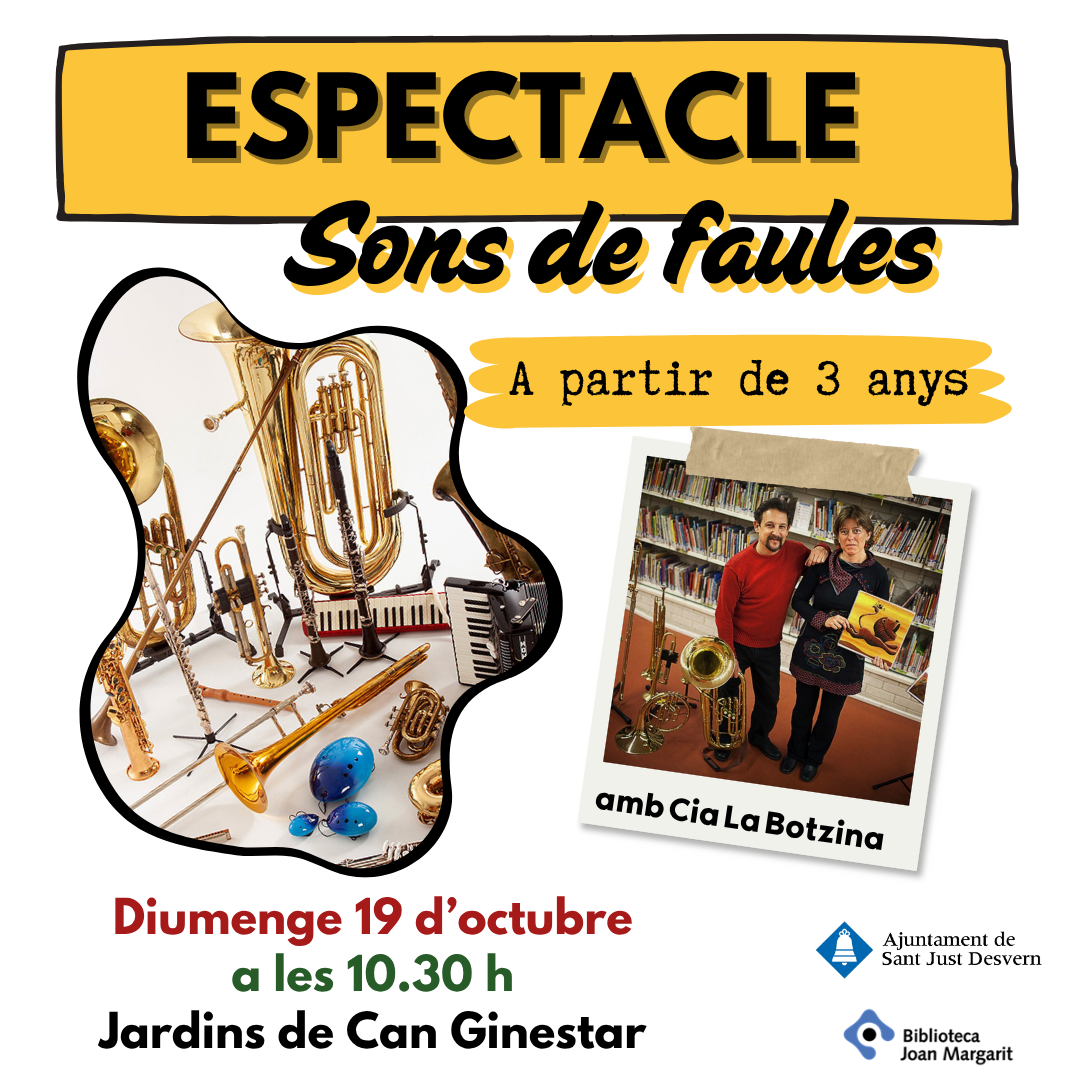 Més informació sobre l'article Espectacle “Sons de Faules”
