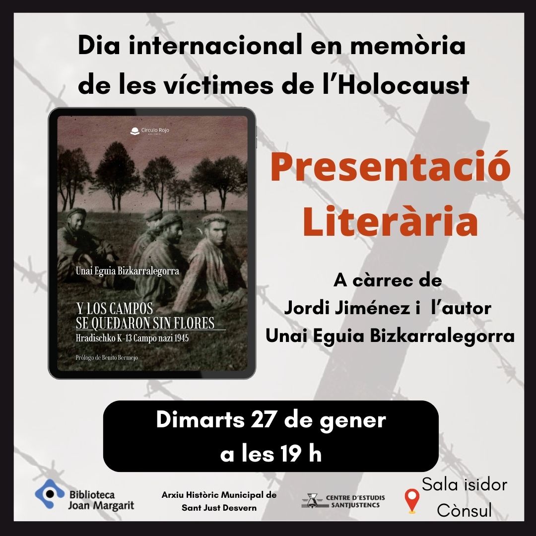 Més informació sobre l'article Dia Internacional en memòria de les víctimes de l’Holocaust