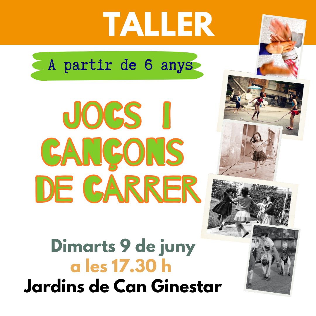 Més informació sobre l'article Taller: Jocs i cançons de carrer