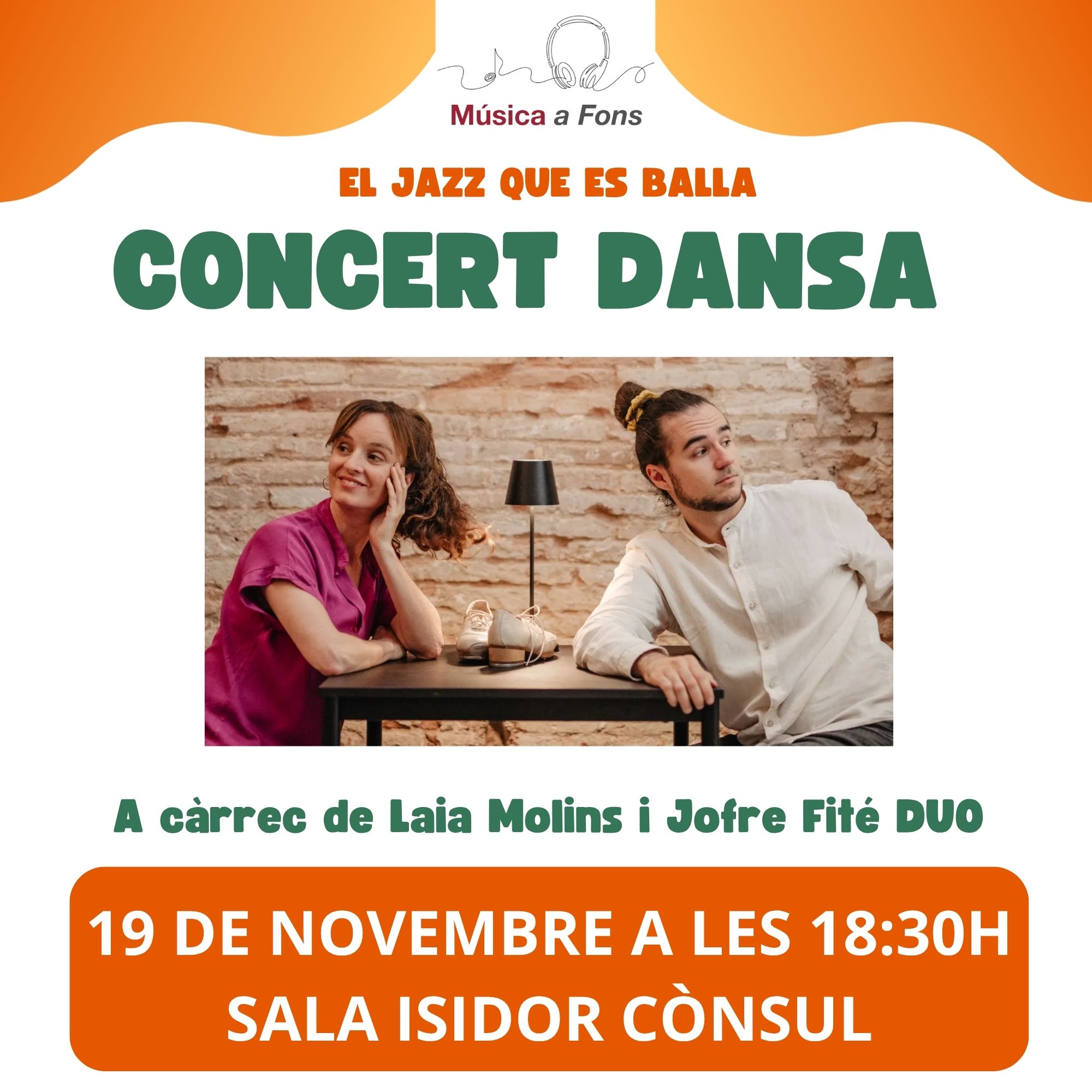 Més informació sobre l'article Concert-dansa amb Laia Molins i Jofre Fité Duo